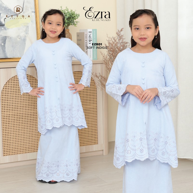 Ezra/01 Soft Indigo Kids