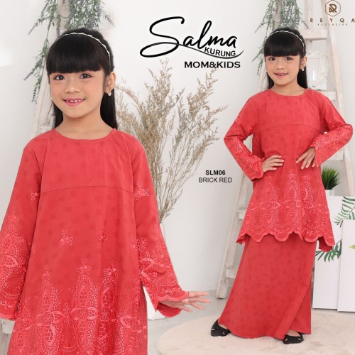Salma/06 Brick Red Kids