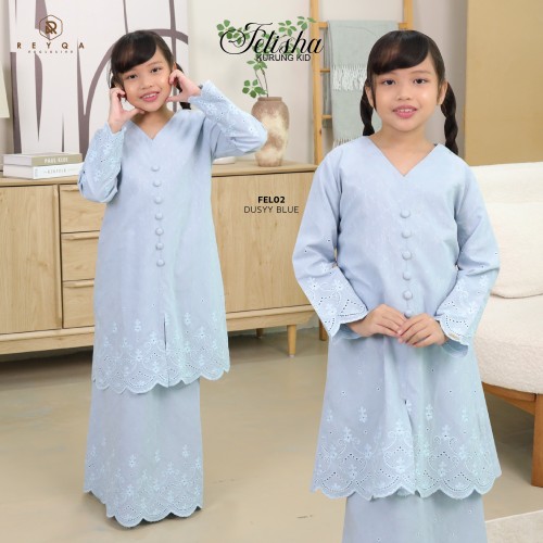 Felisha/02 Dusty Blue Kids