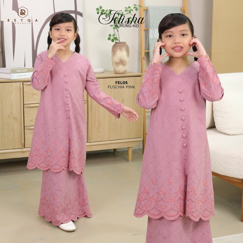 Felisha/05 Fuschia Pink Kids