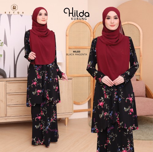 Hilda/03 Black Magenta