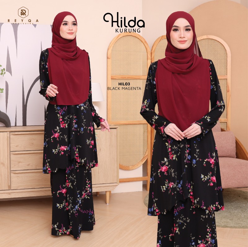 Hilda/03 Black Magenta