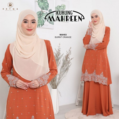 Mahreen/03 Burnt Orange