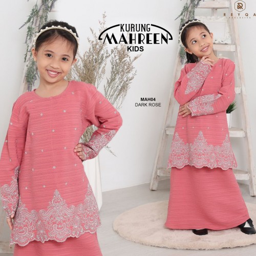 Mahreen/04 Dark Rose Kids