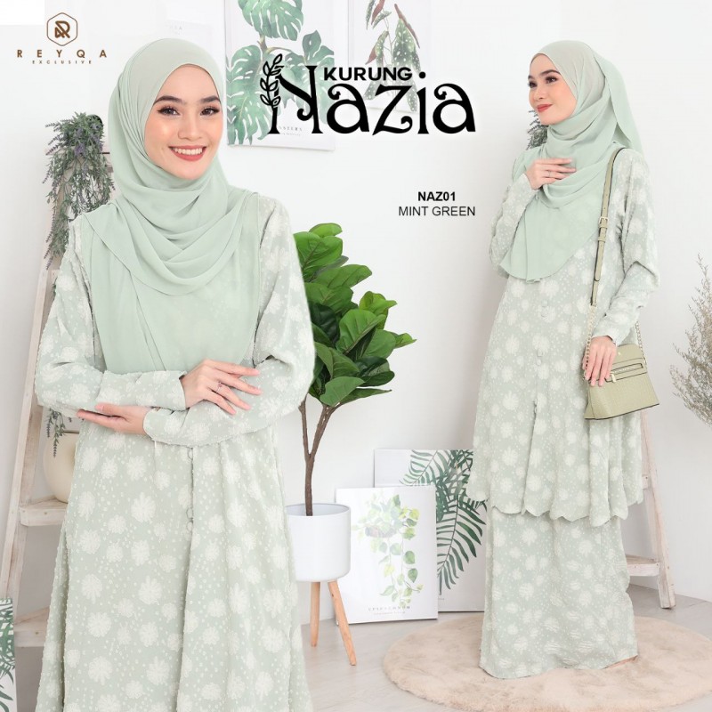 Nazia/01 Mint Green