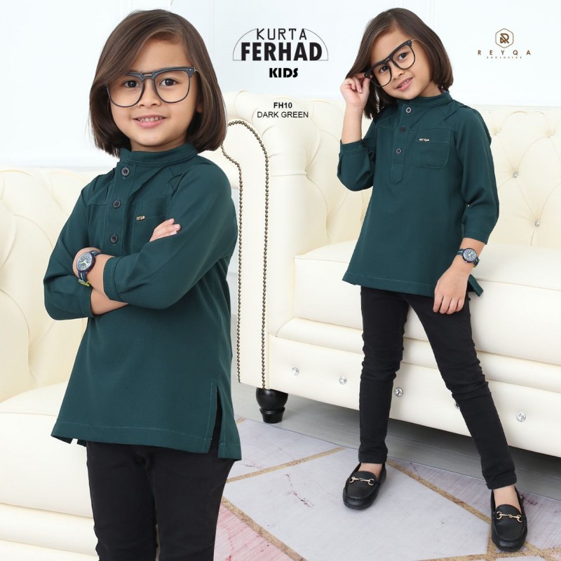 Ferhad/10 Darkgreen Kids