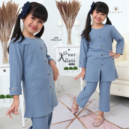 Ailani/05 Steel Blue  Kids