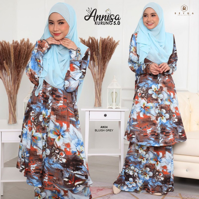Annisa 5.0/34 Bluish Grey