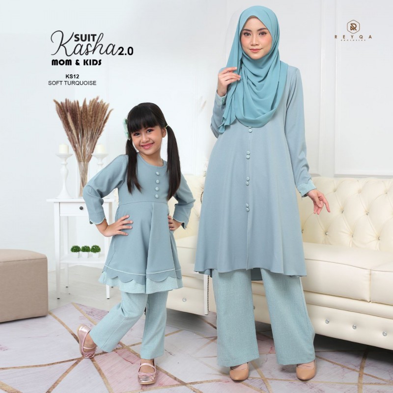 Kasha 2.0/12 Soft Turquoise
