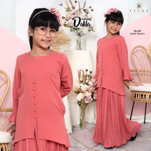 Dalila/05 Dark Peach Kids