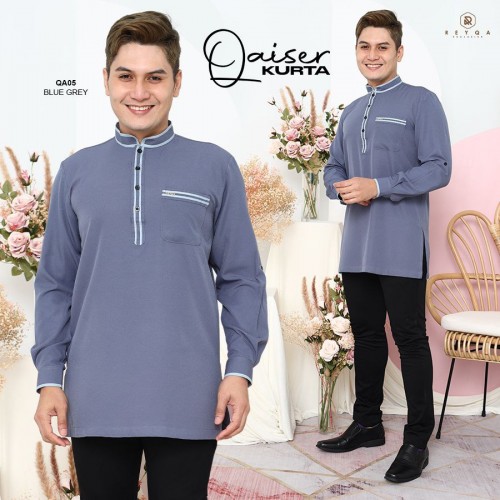 Qaiser/05 Blue Grey
