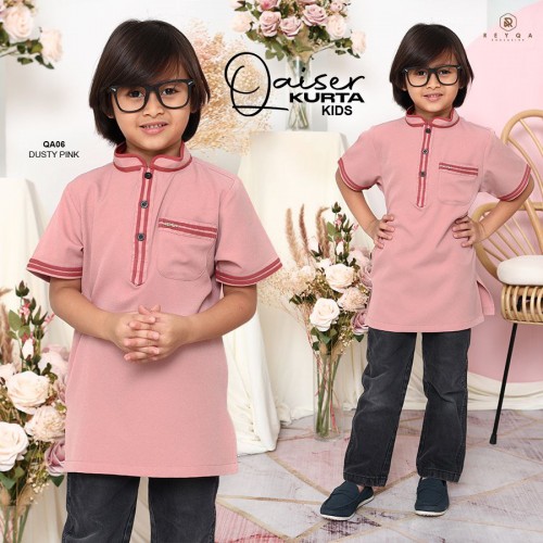 Qaiser/06 Dusty Pink Kids