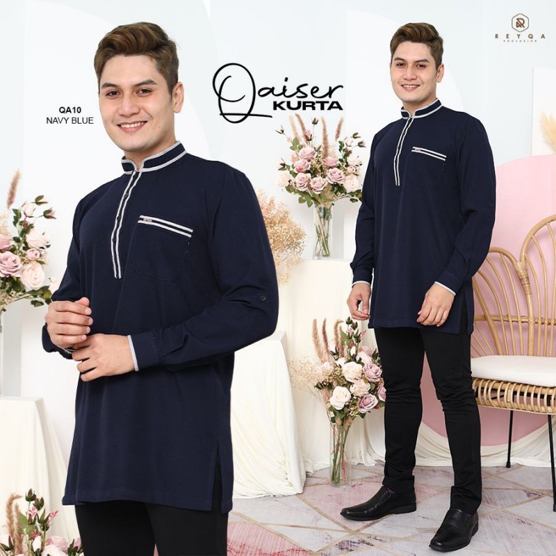 Qaiser/10 Navy Blue