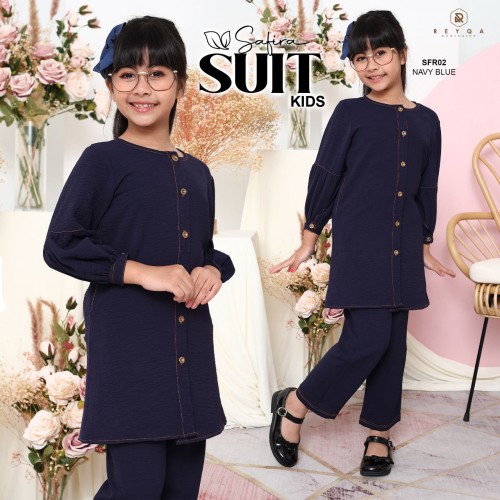 Safira/02 Navy Blue Kids