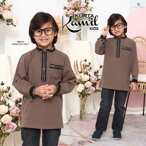 Kamil/04 Taupe Grey Kids