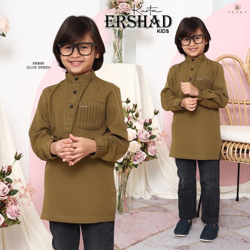 Ershad/05 Olive Green Kids