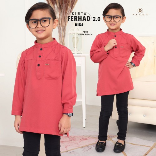 Ferhad 2/13 Dark Peach Kids
