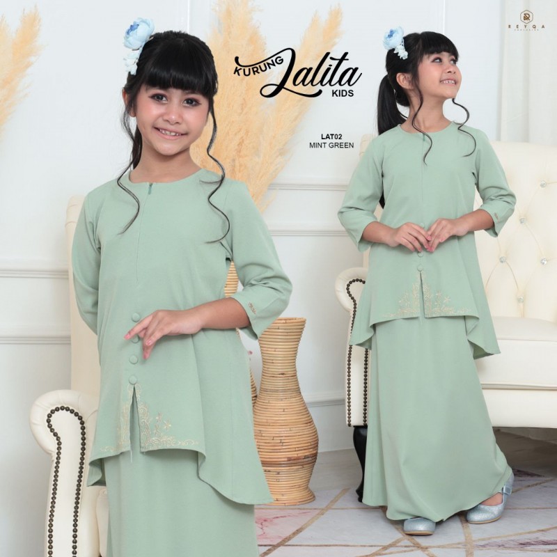 Lalita/02 Mint Green Kids
