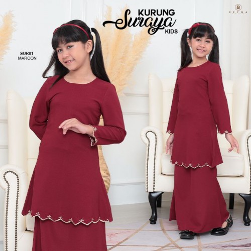 Suraya/01 Maroon Kids