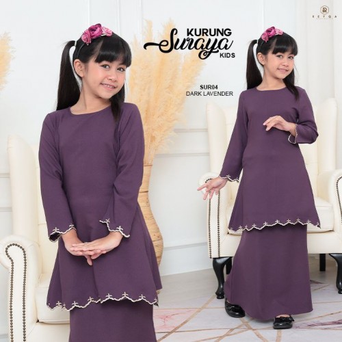 Suraya/04 Dark Lavender Kids