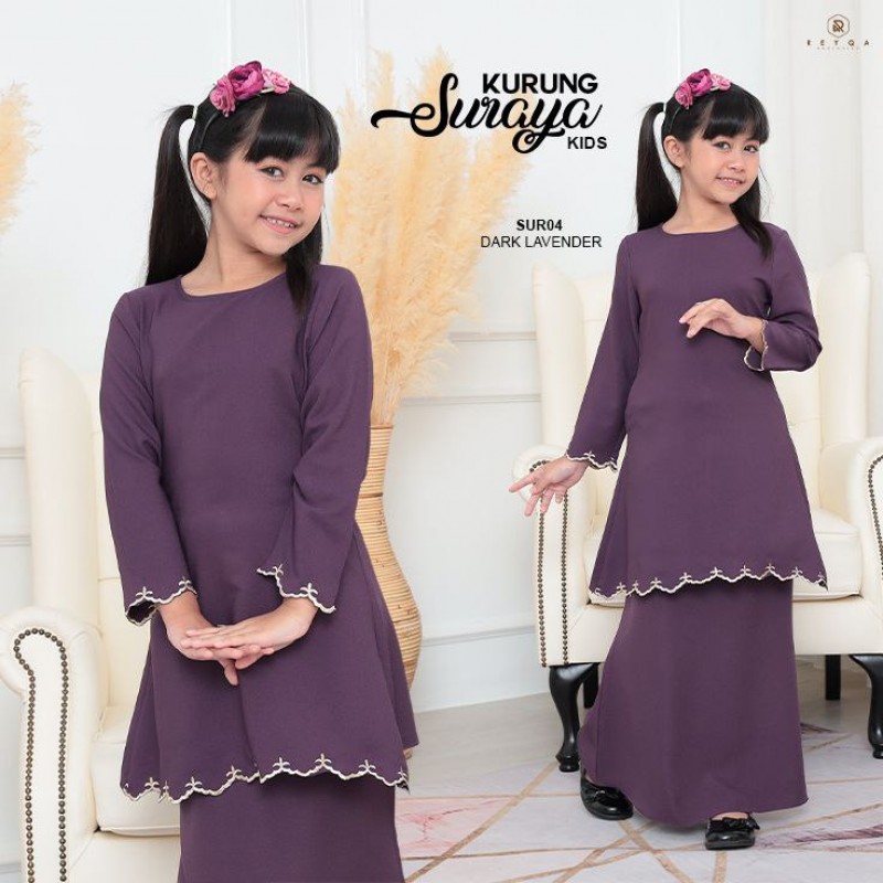 Suraya/04 Dark Lavender Kids