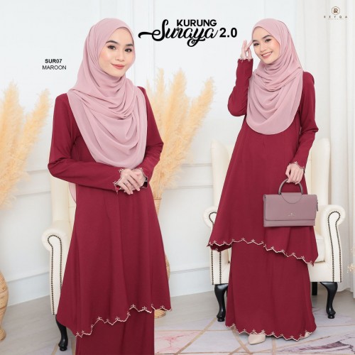 Suraya/07 Maroon