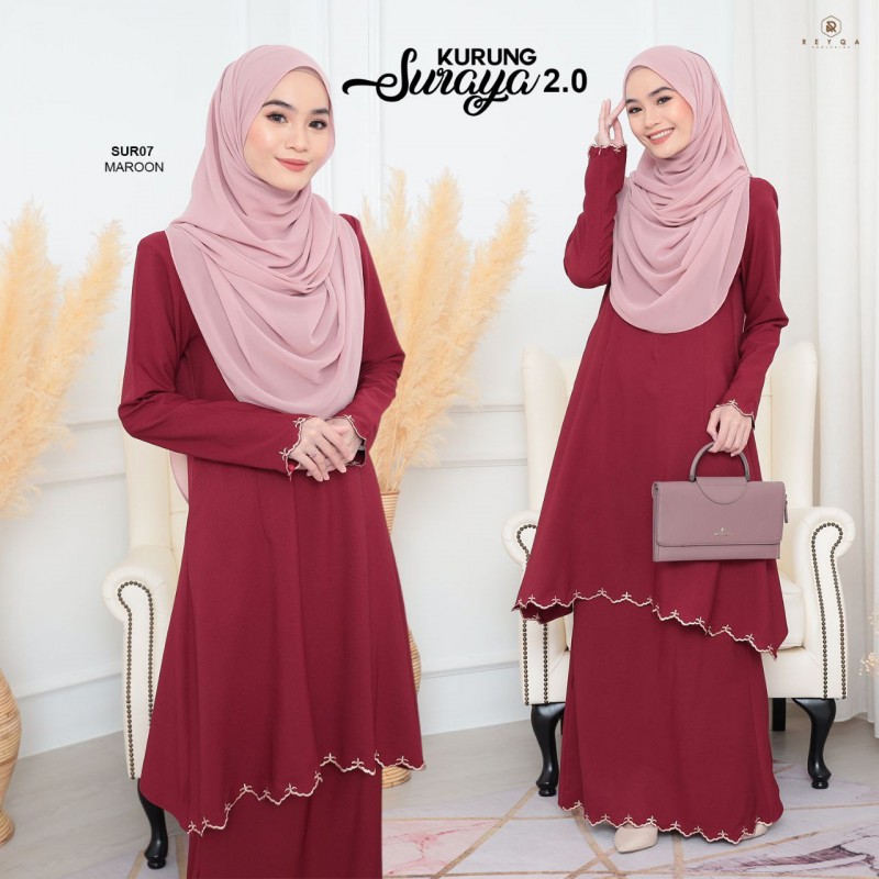 Suraya/07 Maroon