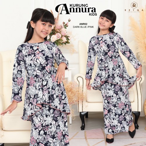 Annura/02 Dark Blue Pink Kids