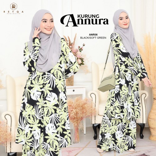 Annura/06 Black Soft Green