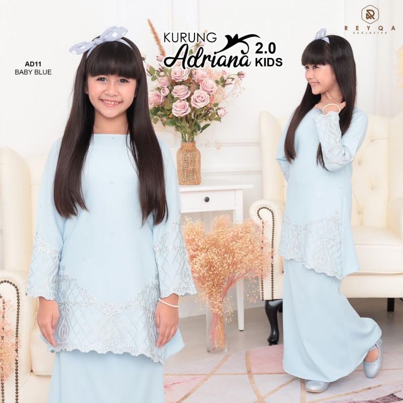 Adriana/11 Baby Blue Kids