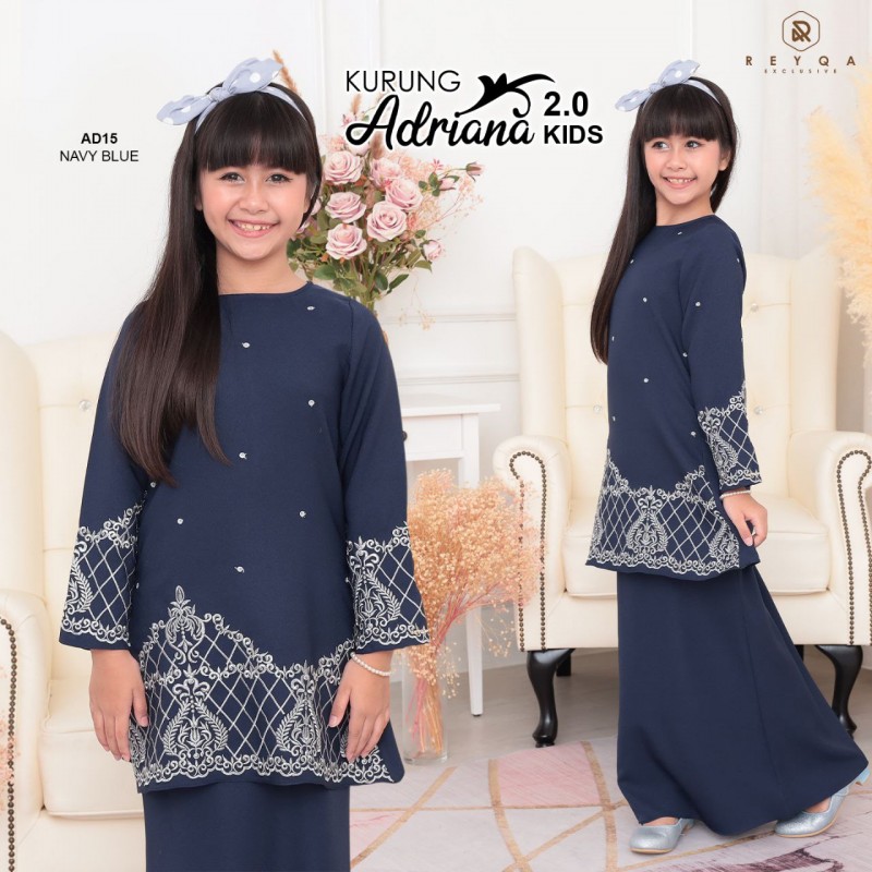 Adriana/15 Navy Blue Kids