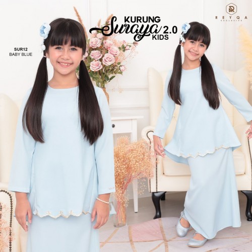 Suraya/12 Baby Blue Kids