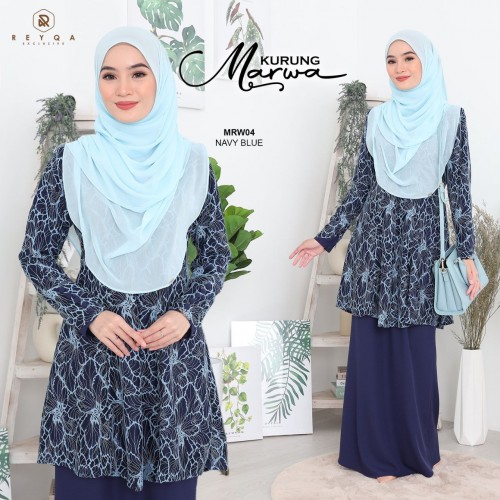 Marwa/04 Navy Blue