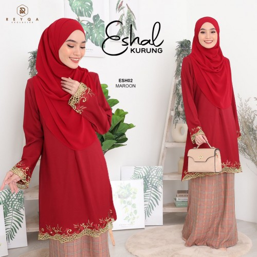 Eshal/02 Maroon