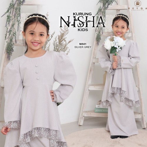 Nisha/01 Silver Grey Kids