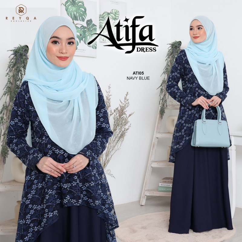 Atifa/05 Navy Blue