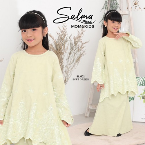 Salma/02 Soft Green Kids