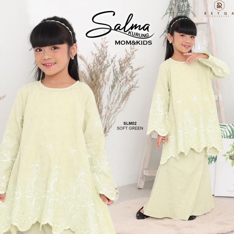 Salma/02 Soft Green Kids