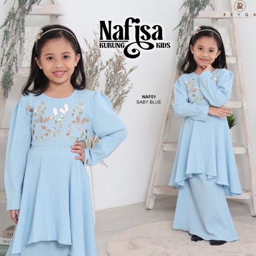 Nafisa/01 Baby Blue Kids