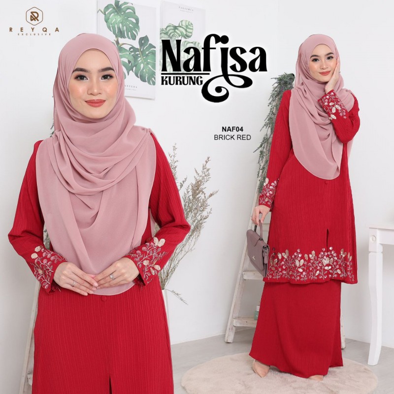 Nafisa/04 Brick Red