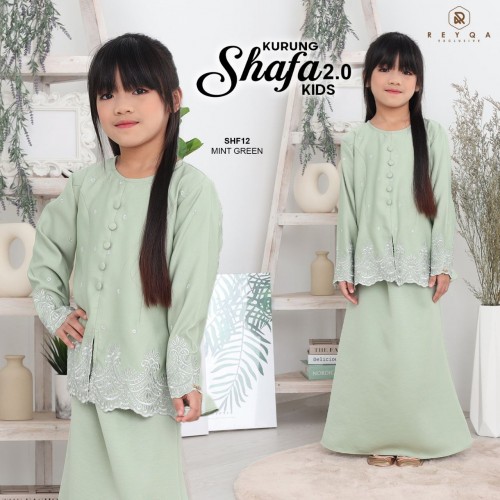 Shafa/12 Mint Green Kids