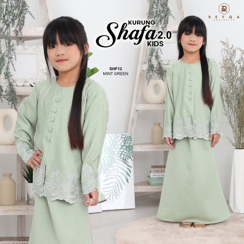 Shafa/12 Mint Green Kids