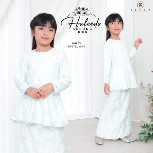 Haleeda/03 Pastel Mint Kids