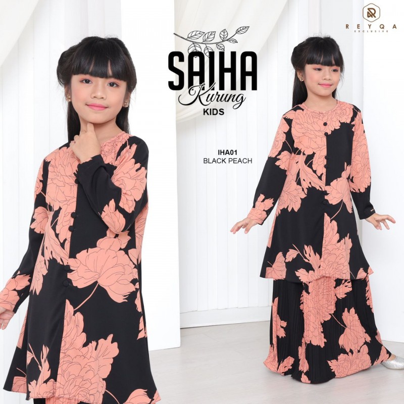 Saiha/01 Black Peach Kids