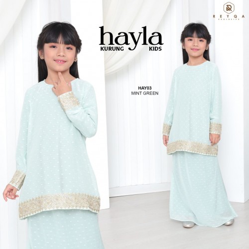 Hayla/03 Mint Green Kids