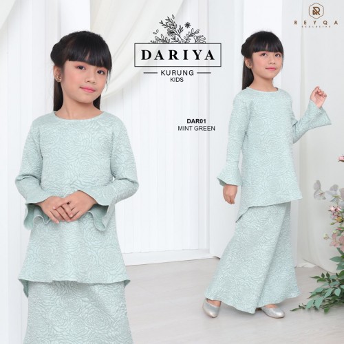 Dariya/01 Mint Green Kids
