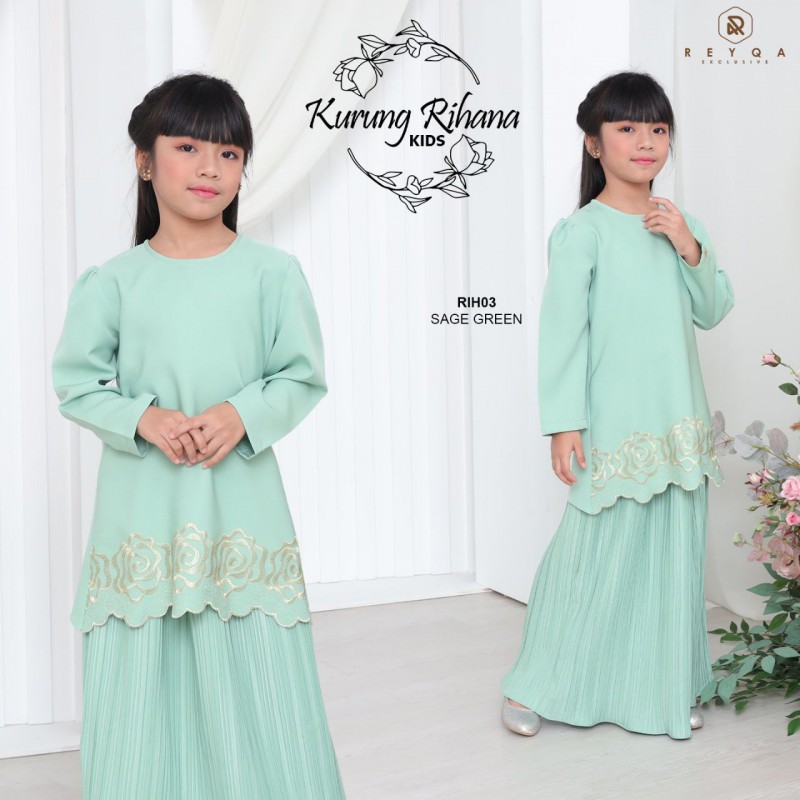 Rihana/03 Sage Green Kids