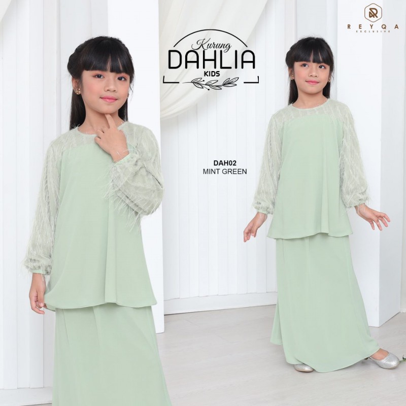 Dahlia/02 Mint Green Kids