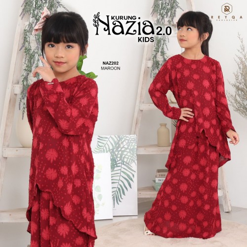 Nazia 2.0/02 Maroon Kids