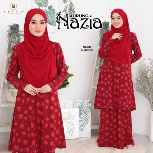 Nazia/02 Maroon